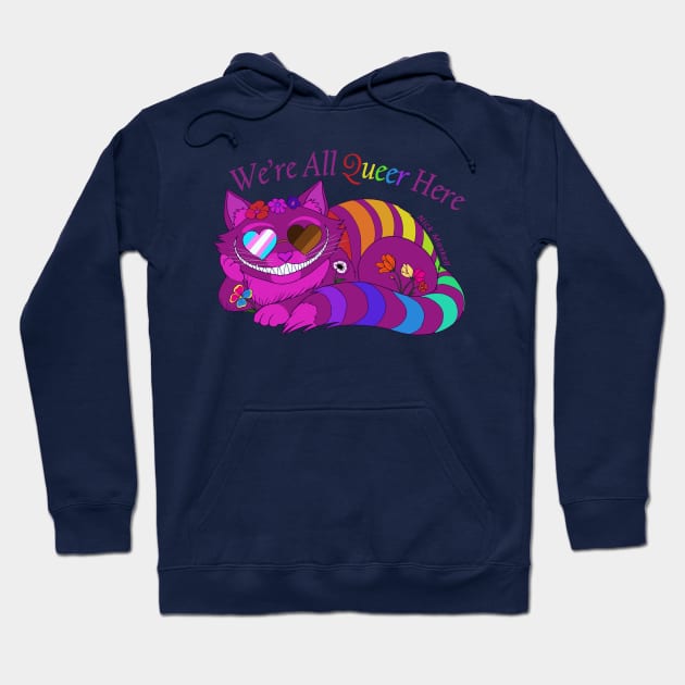 Pride Cheshire Hoodie by Nick Maskell Designs